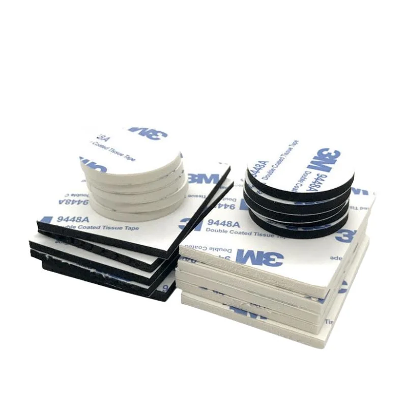 Translucent Foam Bonding Gasketing White Black Laminating 3 M 9448A Double Sided Tissue Tape