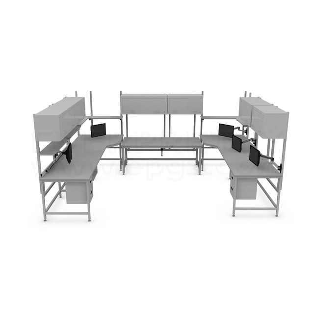 Oekan Hospital Furniture Side Working Table