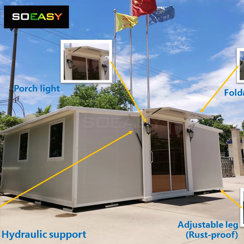 China Made Prefabricated Office Fast Assemble Modular House Villa for Construction Sites