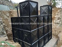 Manufacture Gsc Underground Black Bolted Water Storage Tank Price Hot Sale