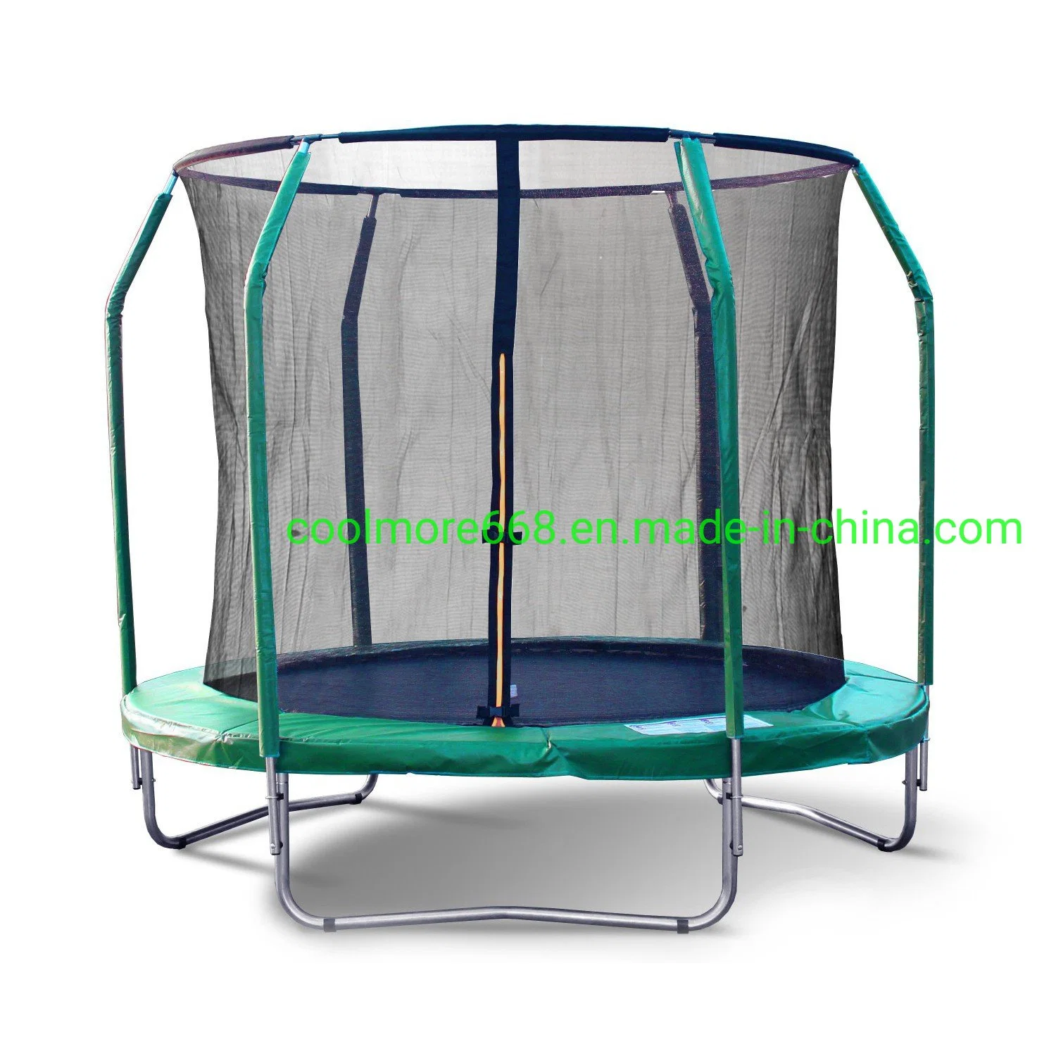 8/10/12/14FT Trampolines for Kids, Home Indoor Sports and Fitness, Outdoor Protective Net Playground, Diameter, Suitable for 4-5 People (Including Ladder)