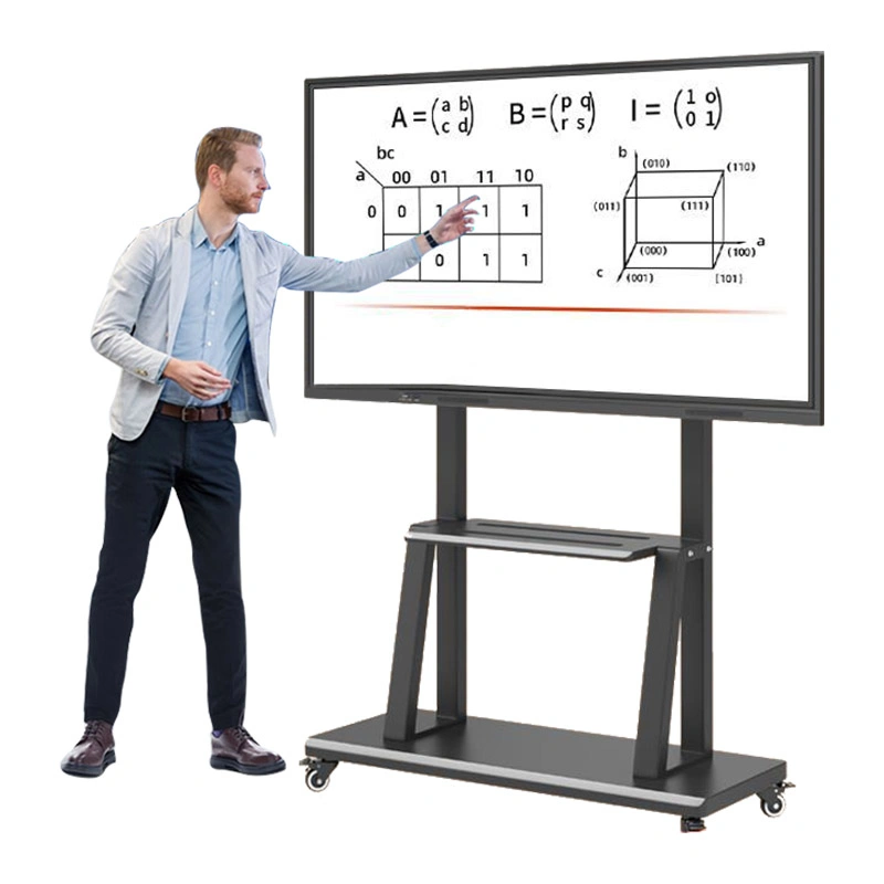 Wandmontage, Anti-Glare-Gehärtetes Glas, Interaktiver Flachbildschirm, Smart White Board für Office