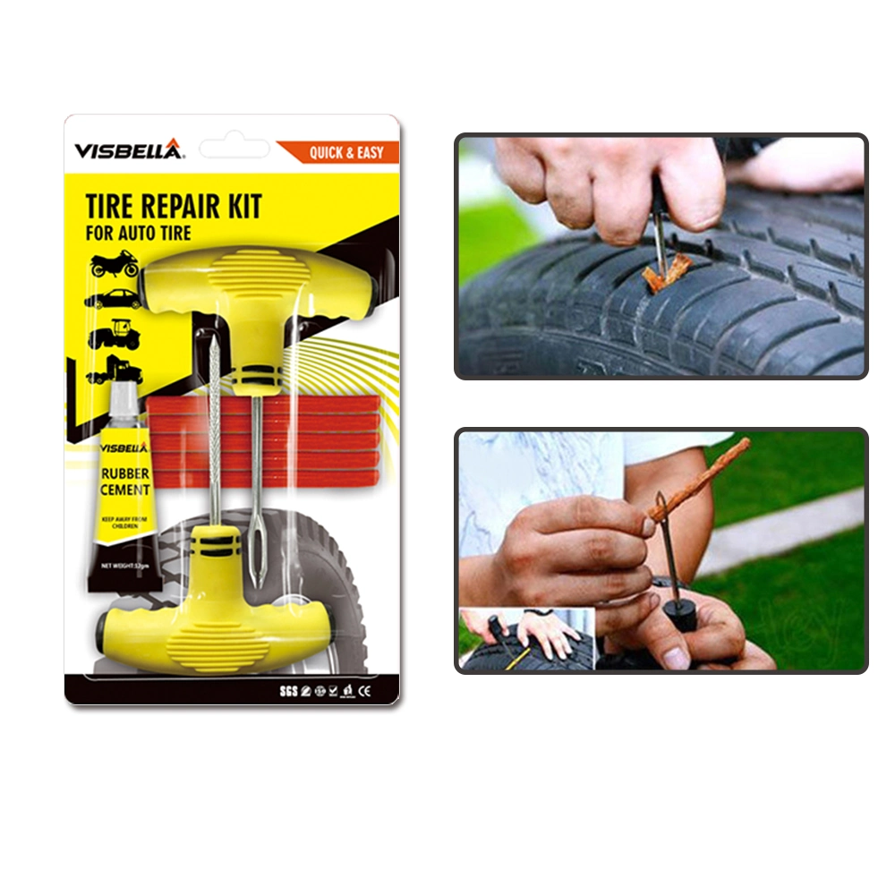 Visbella Fix Tire Repair Rubber Cement Ideal for Cars, Trucks, Motorcycles