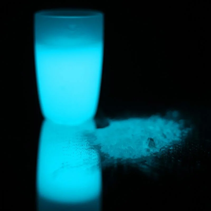 12 Farben Langnachleuchtpigment Epoxidharz Leuchtpulver Glow in Das Dunkle Acryl Pulver Leuchtende Puderpigment