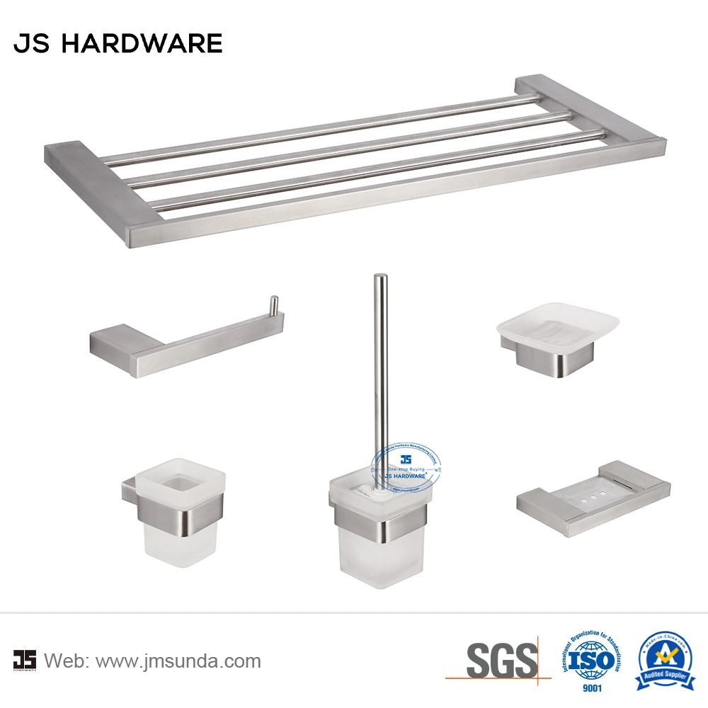 حمام مزود بمنشفة واحدة من المصنع الأصلي للمعدة (OEM) SUS304 من الفولاذ المقاوم للصدأ مزود بحائط حامل المنشفة