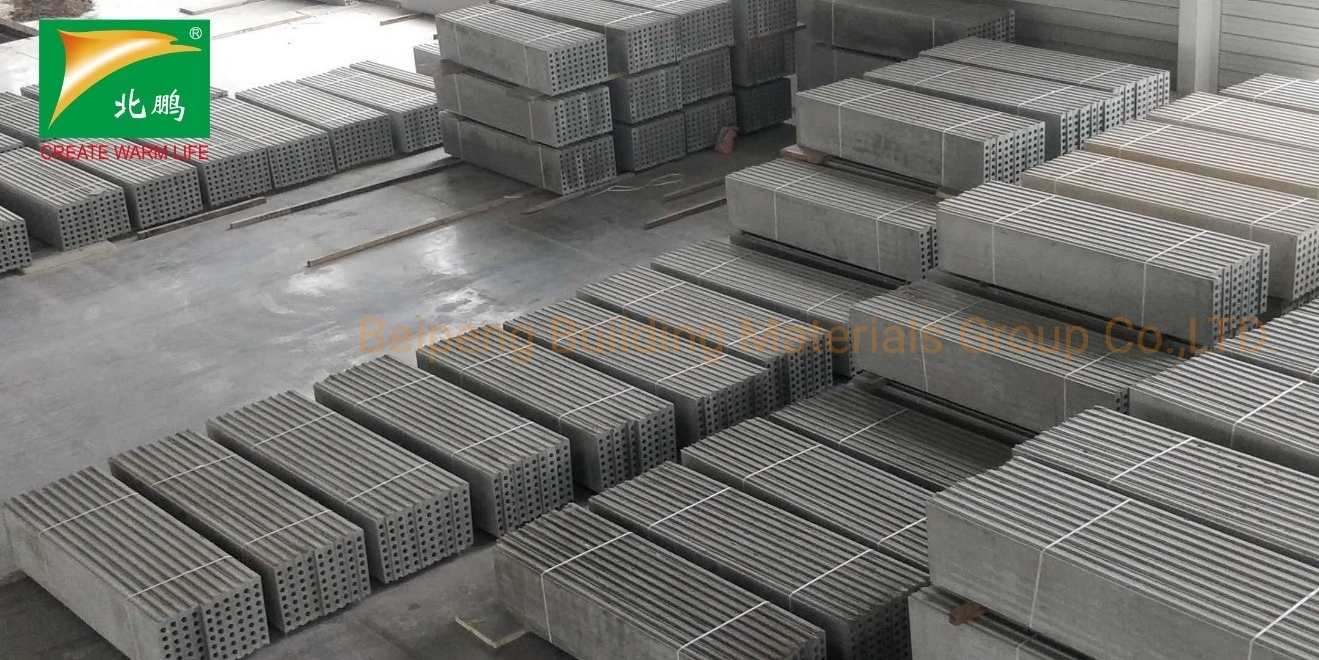 Beipeng Chinese Technology Building AAC Block in Concrete/Cement Materials with 50, 75, 100, 125, 150, 175, 200 mm Stärke