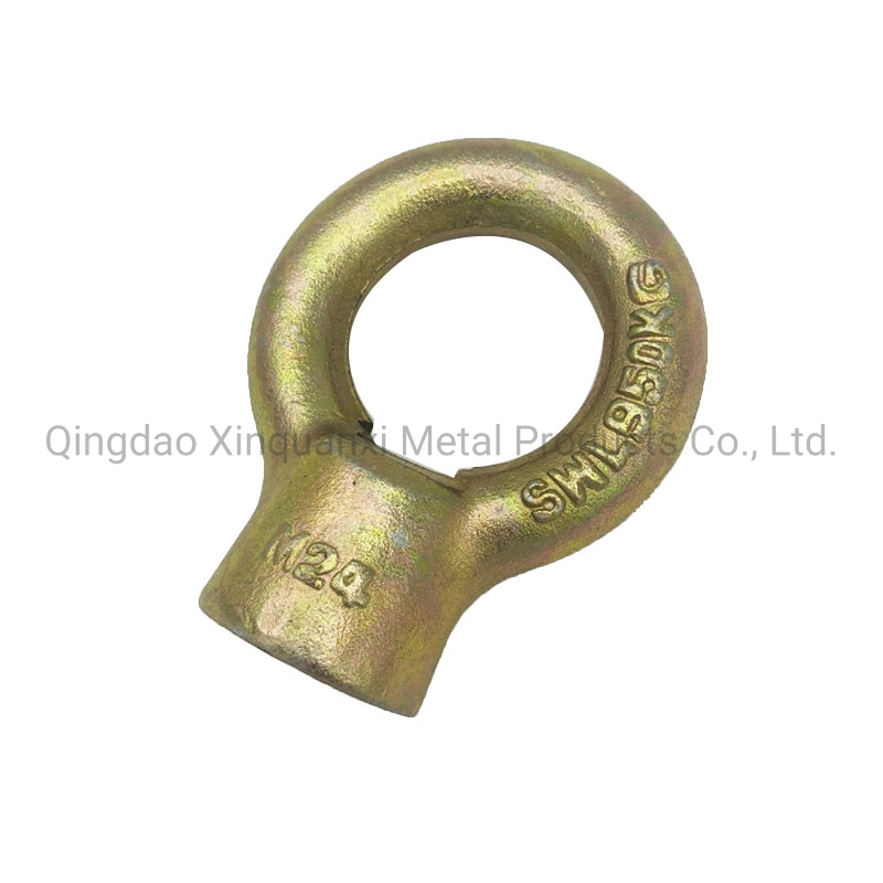 Galvanized Zinc Plated Steel Drop Forged JIS1169 Lifting Eye Nut