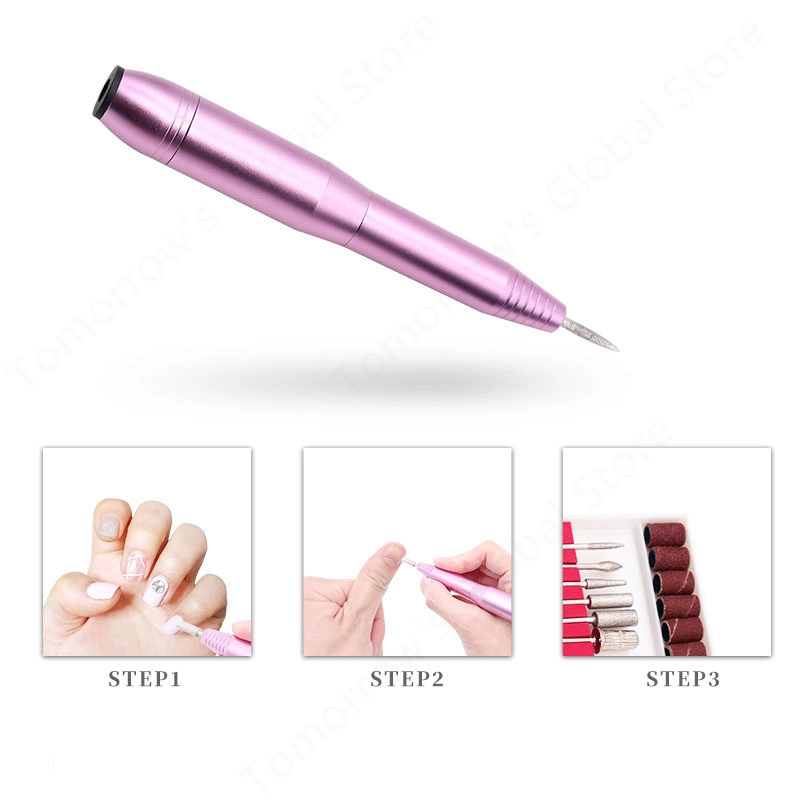 Professional Electric Nail Drill Machine Manicure Machine Pedicure Drill Set 20000rpm Nail Drill Polishing Equipment