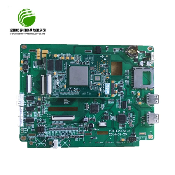 PCB Board Rigid 94V0 Green Solder Mask PCBA Assembly SMT Line with High Quality Circuit Board
