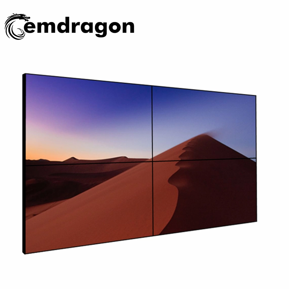 46" Ultra Narrow Bezel HD LCD Video Wall 46" 4K Flexible Seamless LCD Video Wall Monitor for Indoor Advertising