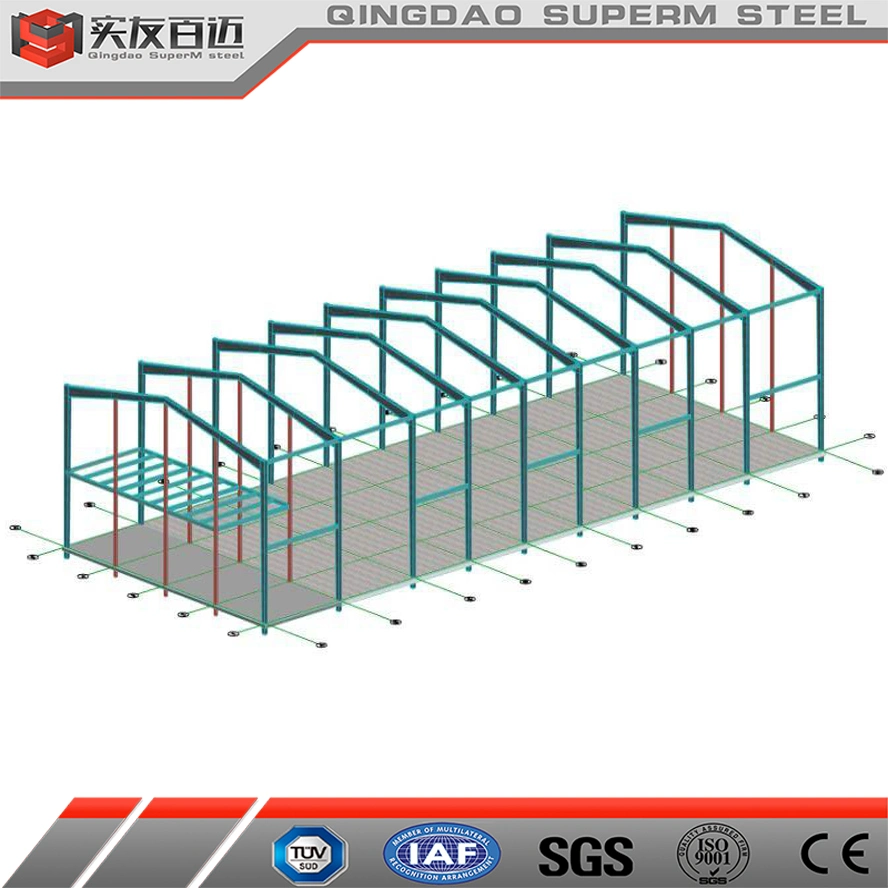 Scaffolding Buildings Prefabricated House Modern Home Use Building Steel Trusses Casas Prefabricadas Self-Storage Garage Prefab Steel Warehouse