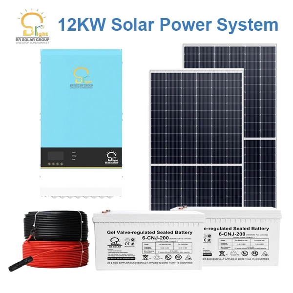 ISO/CE/RoHS Installation Customized Complete Approved on/off Grid Renewable Solar Rechargeable Storage Panel PV Power Energy Home Modules System