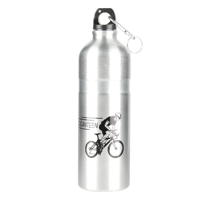 Copa de agua al aire libre Equipo de Ciclismo para bicicletas de montaña, aluminio aleación de bicicletas botella de agua con Mountaineering Buckle