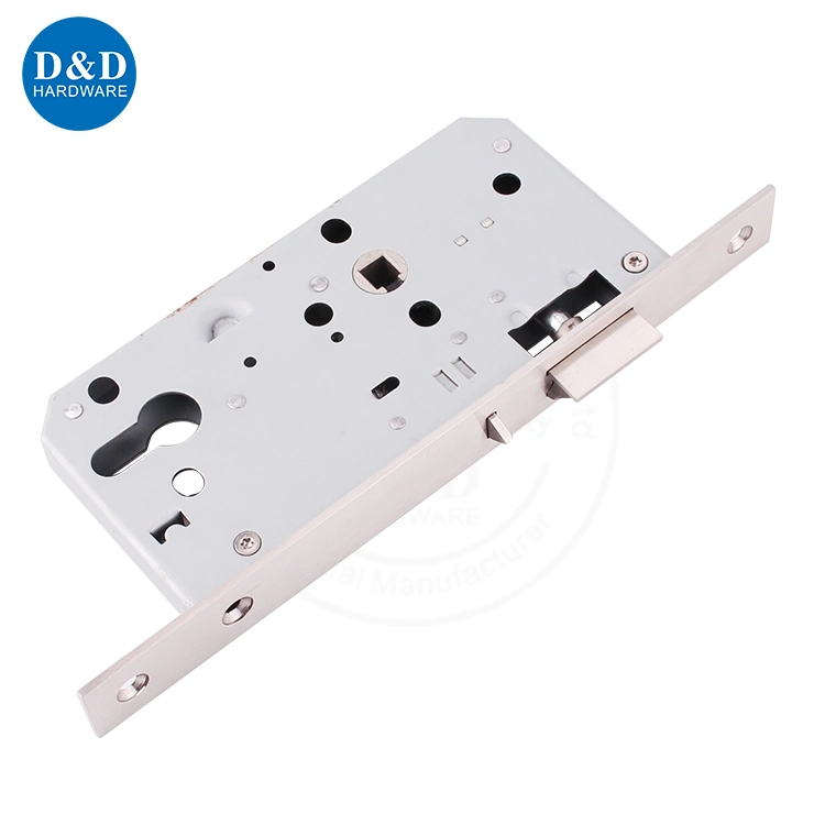 CE Fire Rated Stainless Steel Security Door Panic Device Mortise Night Latch Lock for Passage Door