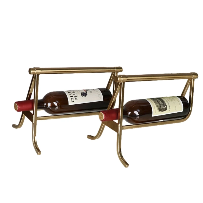 Minimalist Creative Wine Rack Decorations for Modern Dining