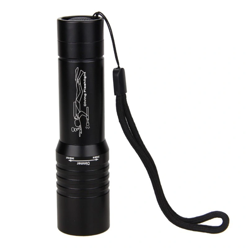 Handed Diving Water Proof Flashlight-002