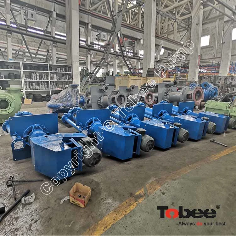 Tobee Corrosion Resistance Vertical Slurry Pump for Gravel Mining Vertical Slurry Pump for Mineral Processing Industrial Vertical Water Pump