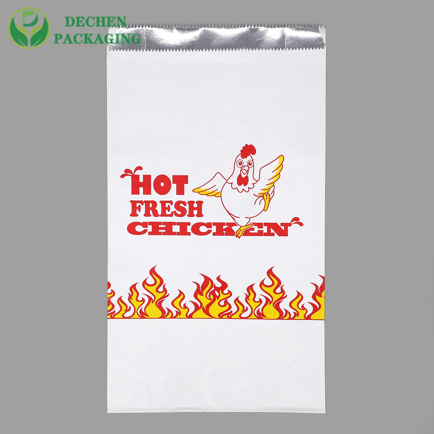 Burger Paper Packing Sandwich Bags Aluminum Foil Snack Chips Bag