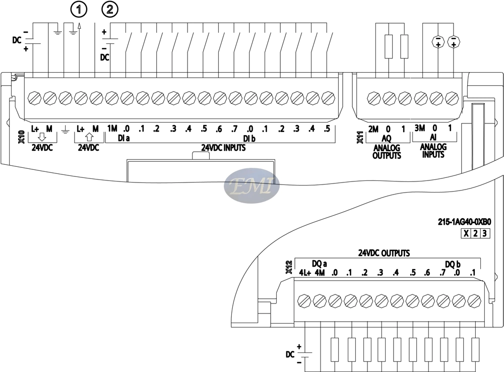 6es7215-1AG40-0xb0 Programa/memória de dados 125 Kb 2 portas Profinet