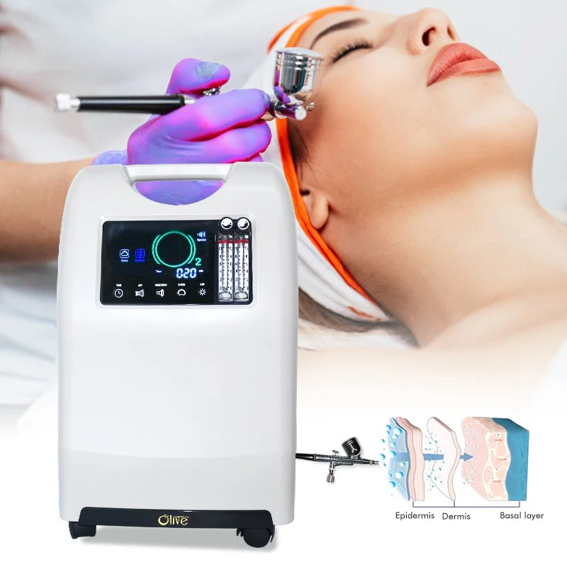 Olv-5A SPA Home Skin Rejuvenation Oxygen Facial Machine Whitening Hydro Oxygen Facial Machine