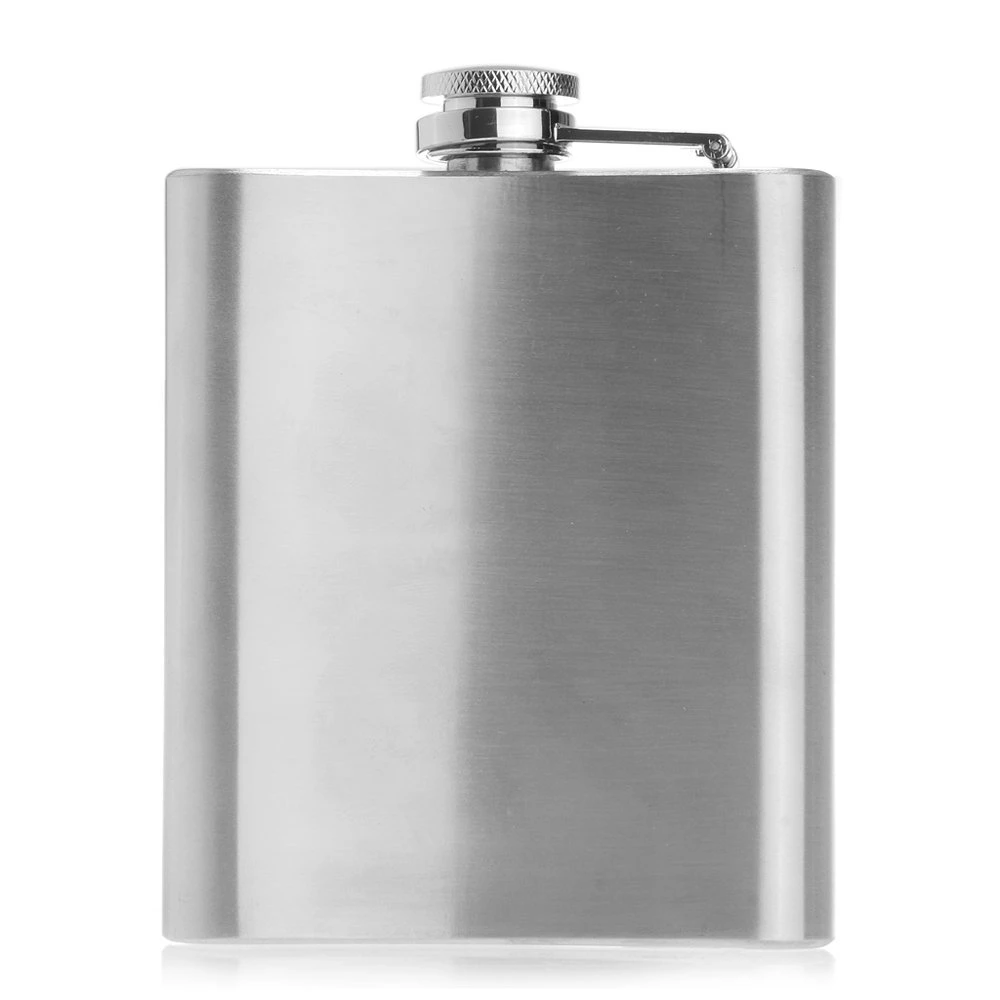 6oz Wholesale/Supplier Custom Logo Leak Proof Mini Wine Travel Beer Flask Stainless Steel Hip Flask Liquar Flask