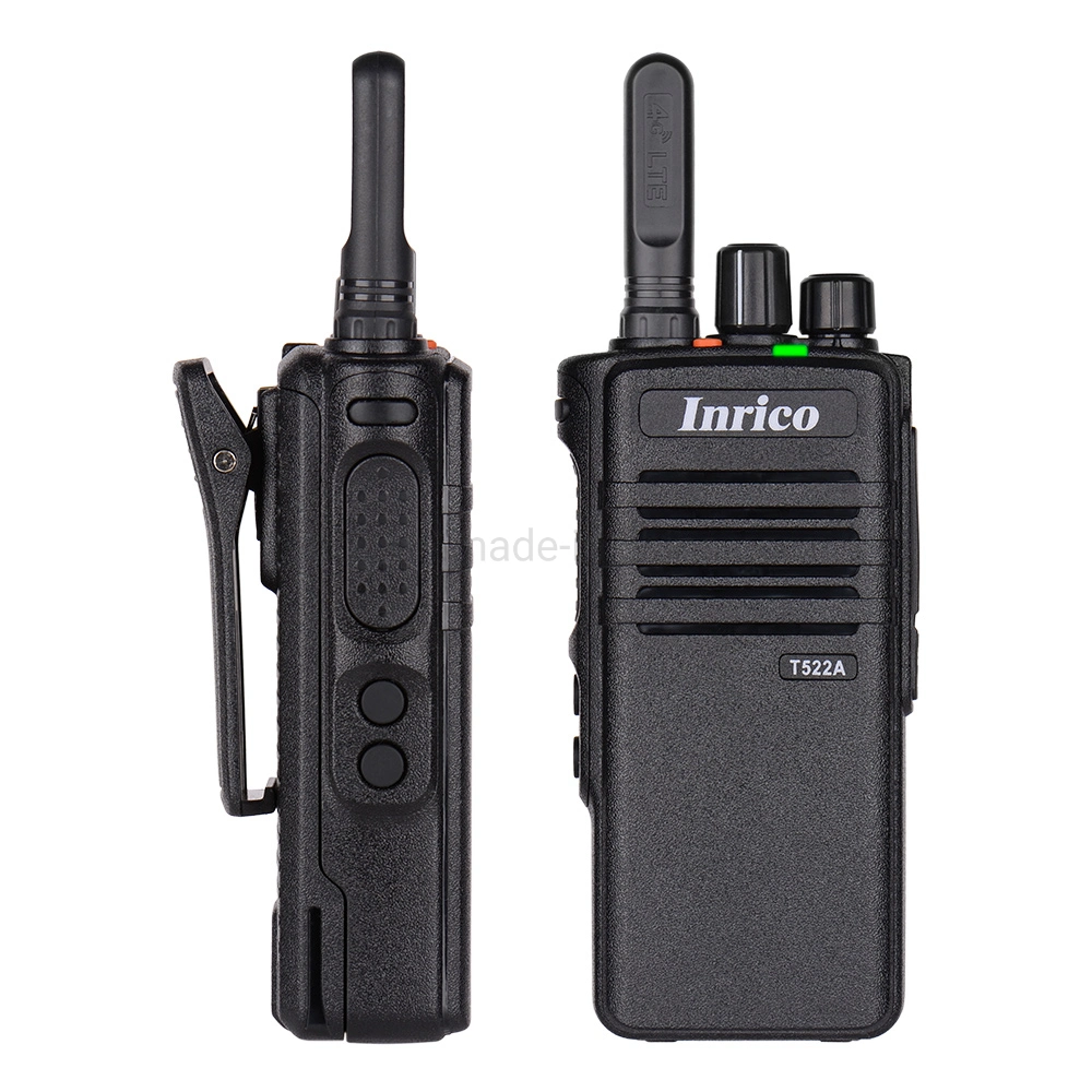 Hot Selling 4G Lte Network Android Go Walkie Talkie Poc Two Way Radio Inrico T522A