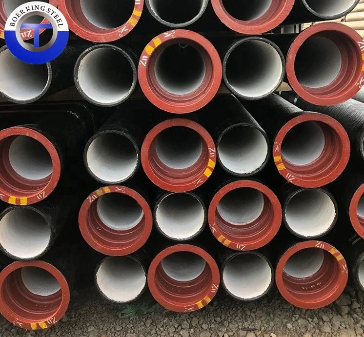 En545 En598 Class K7 K9 Water Pressure Ductile Iron Pipe