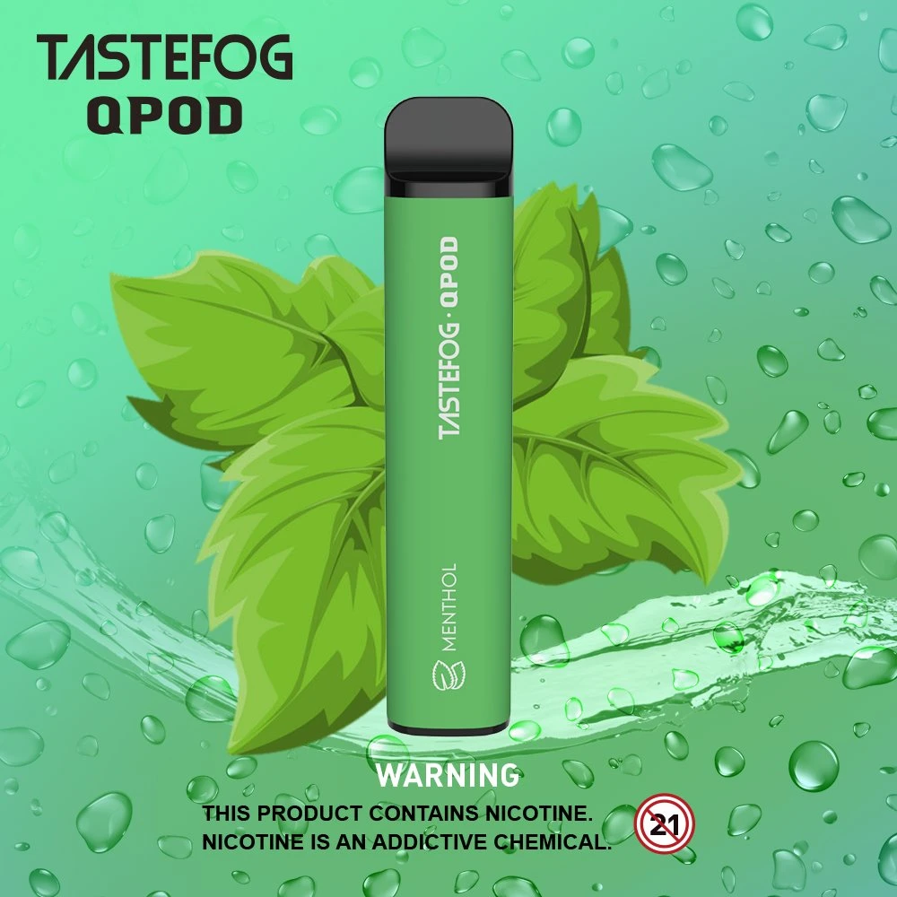 Tastefog E-Zigarette Bar Großhandel/Lieferant 2000 Puffs Qpod Einweg-Vape Pen