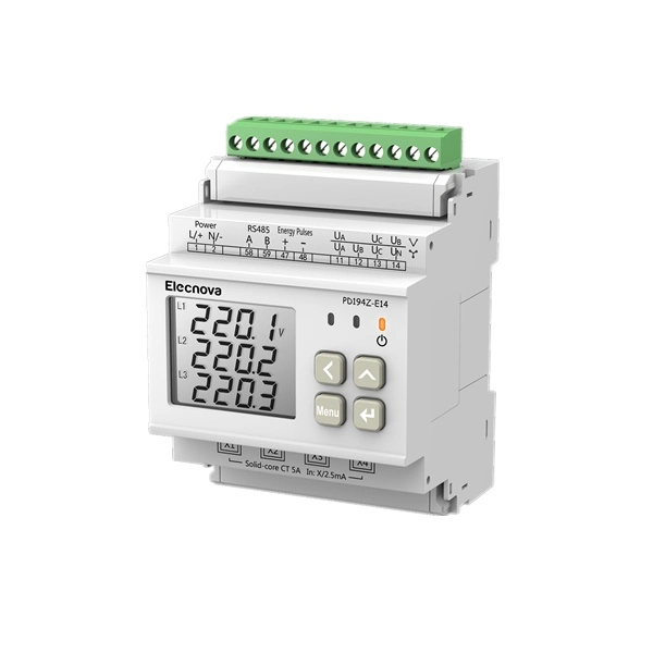 Multi-Circuit Electricity Monitor System DIN-Rail Mounted Multi Channel Rtm Energy Accuracy 0.5s Smart Electric Power Monitor Meter