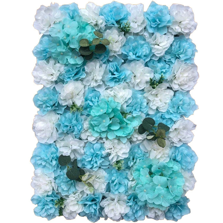 Hot Sale 40*60cm Home Garden Decorative Artificial Flower Wall Backdrop for Wedding