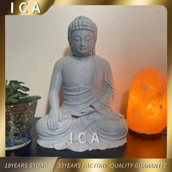 High Quality Hand-Carved Life Size Stone Marble Buddha Statue