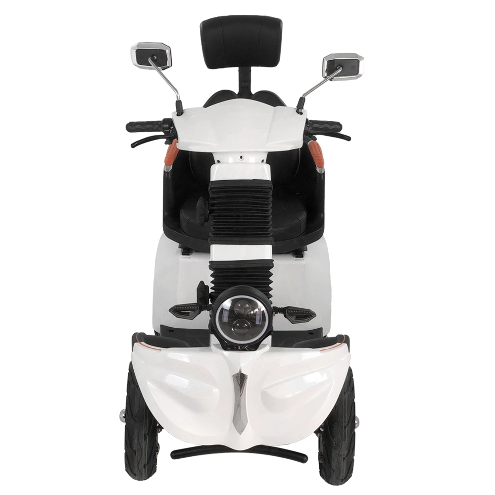 Adult Handicapped 4 Wheels Power Mobility Electric Scooter with Headrest