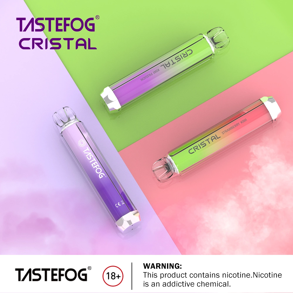 Tastefog Original Factory Wholesale/Supplier Disposable/Chargeable Vape Crystal 800 Puff Bar Mini Electronic Cigarette with Tpd for Europe Market