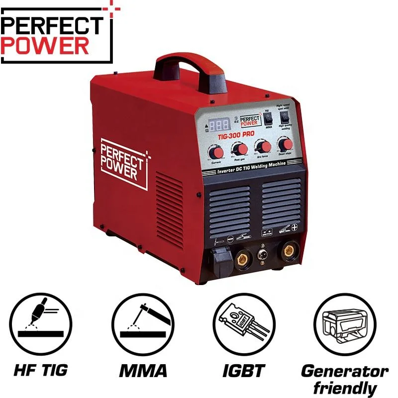 Wide Voltage TIG Welders DC TIG MMA Welding Machines Portable TIG Welder IGBT Inverter TIG-300 PRO 150V-550V Welding