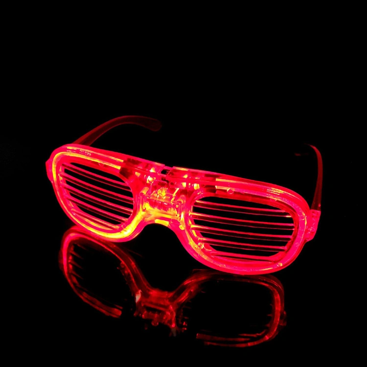 RGB Color Cambiar Light up Fashion LED Gafas de sol de fiesta Gafas usadas en Navidad