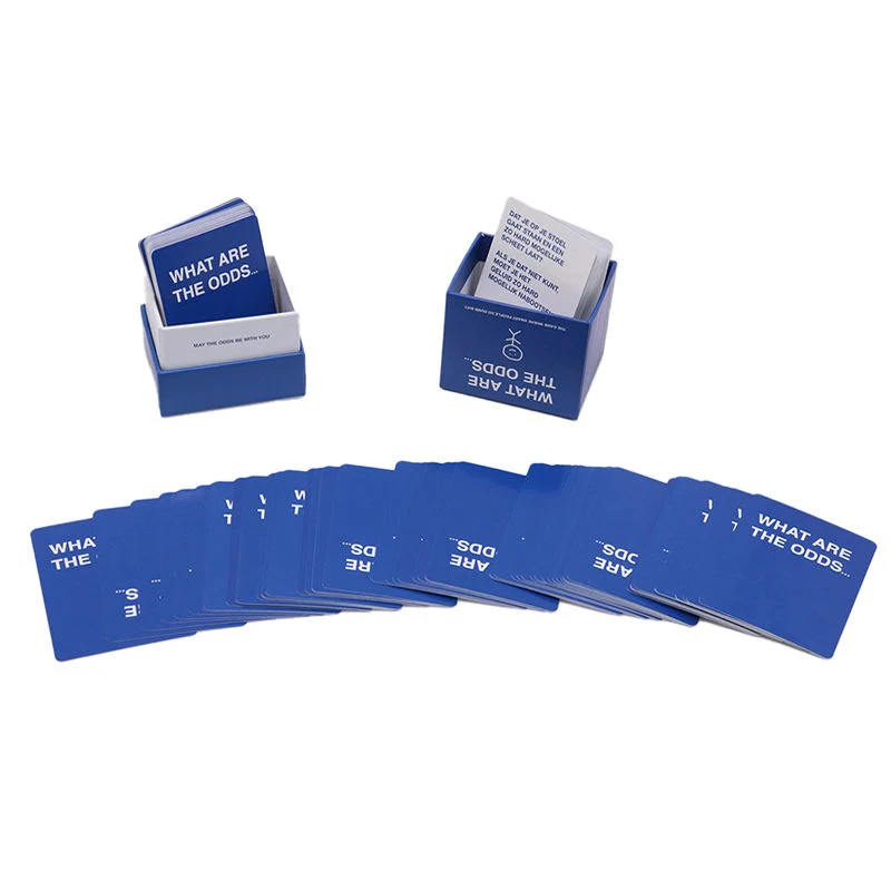 Logo personnalisé impression Trading Memory Poker jeu de cartes pour Famille adultes enfants