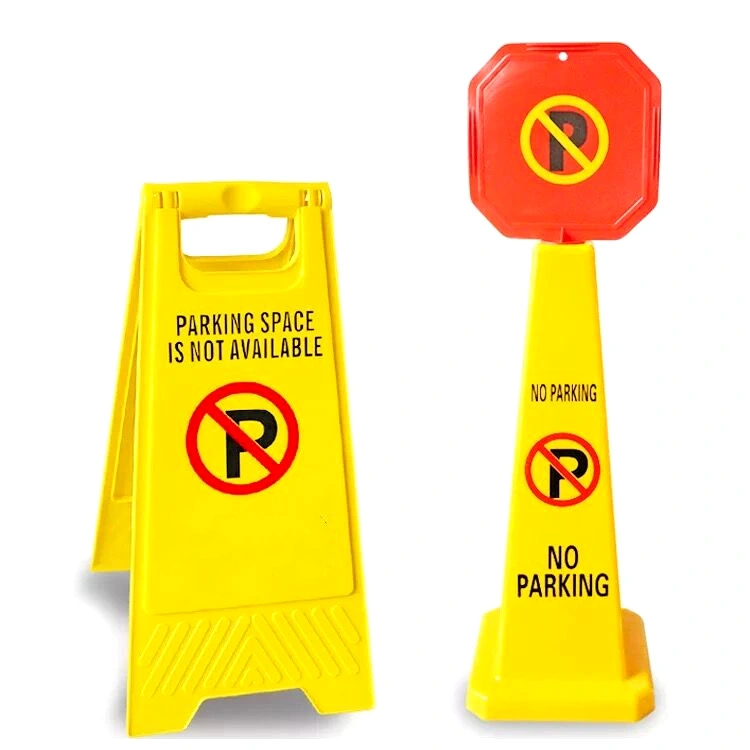 Custom Yellow Plastic Warning Caution Sign Board