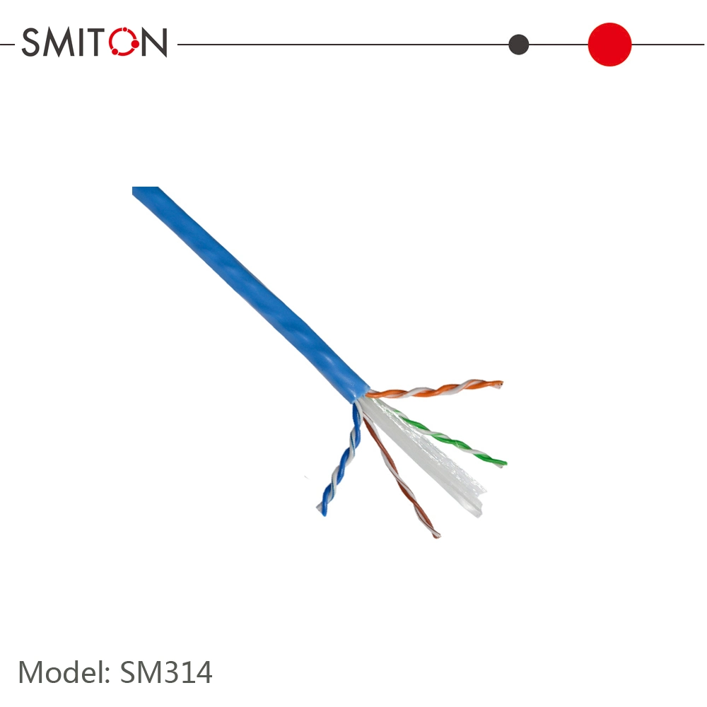 UTP Cat 6 LAN Cable Roll 305m 4 Pair 23AWG 24AWG Internet RJ45 CAT6 Cable UTP 1000FT