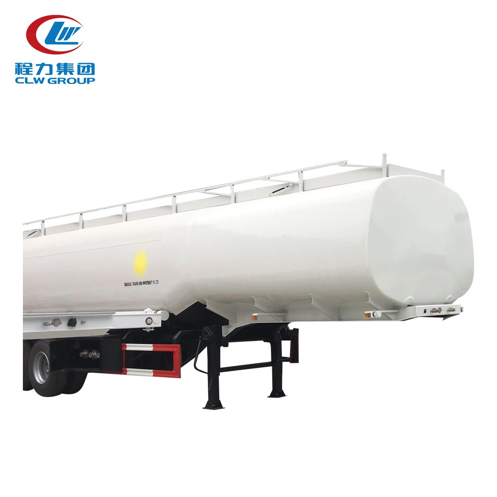 Stainless Steel 30000-80000 Liters Fuel Tank Trailer, Oil Tanker Semi Trailer