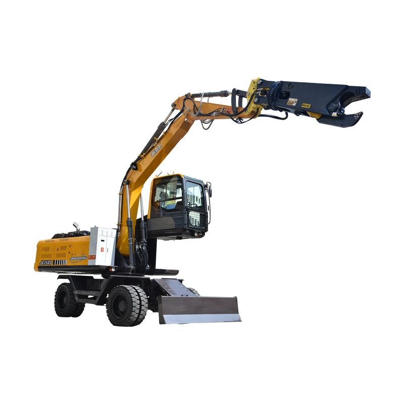 Jg Direct Selling Jg150s Car Crusher Machine Excavator Hydraulic Shear Demolition of Car Steel