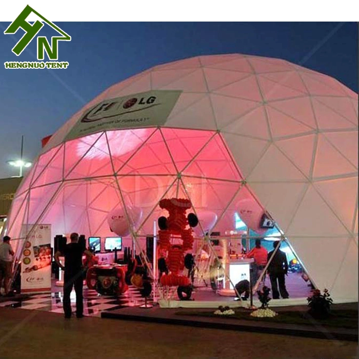 Outdoor Big Dome Tent Large Plastic Event Geodesic Dome for Sale