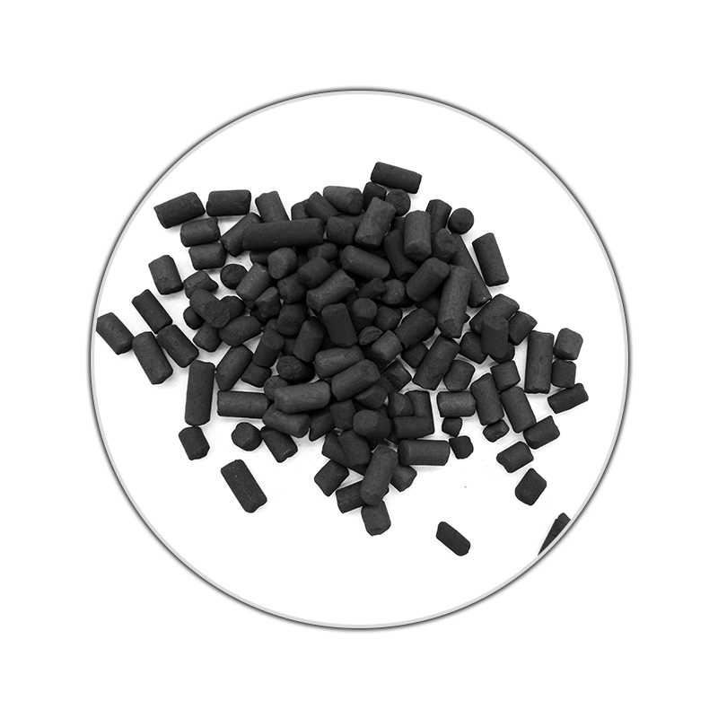 Производство Вытянутый навалочной колонной активированный уголь для очистки воздуха