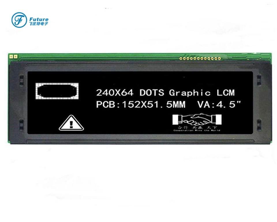 COB LCD Module 240X64 Negative Transmissive Monochrome LCD Screen