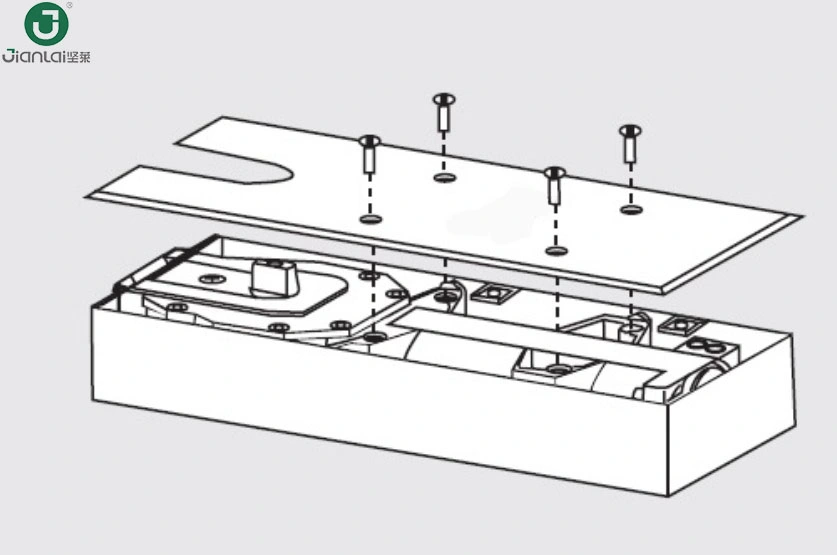 Factory Sale Heavy Duty Door Closer Floor Spring