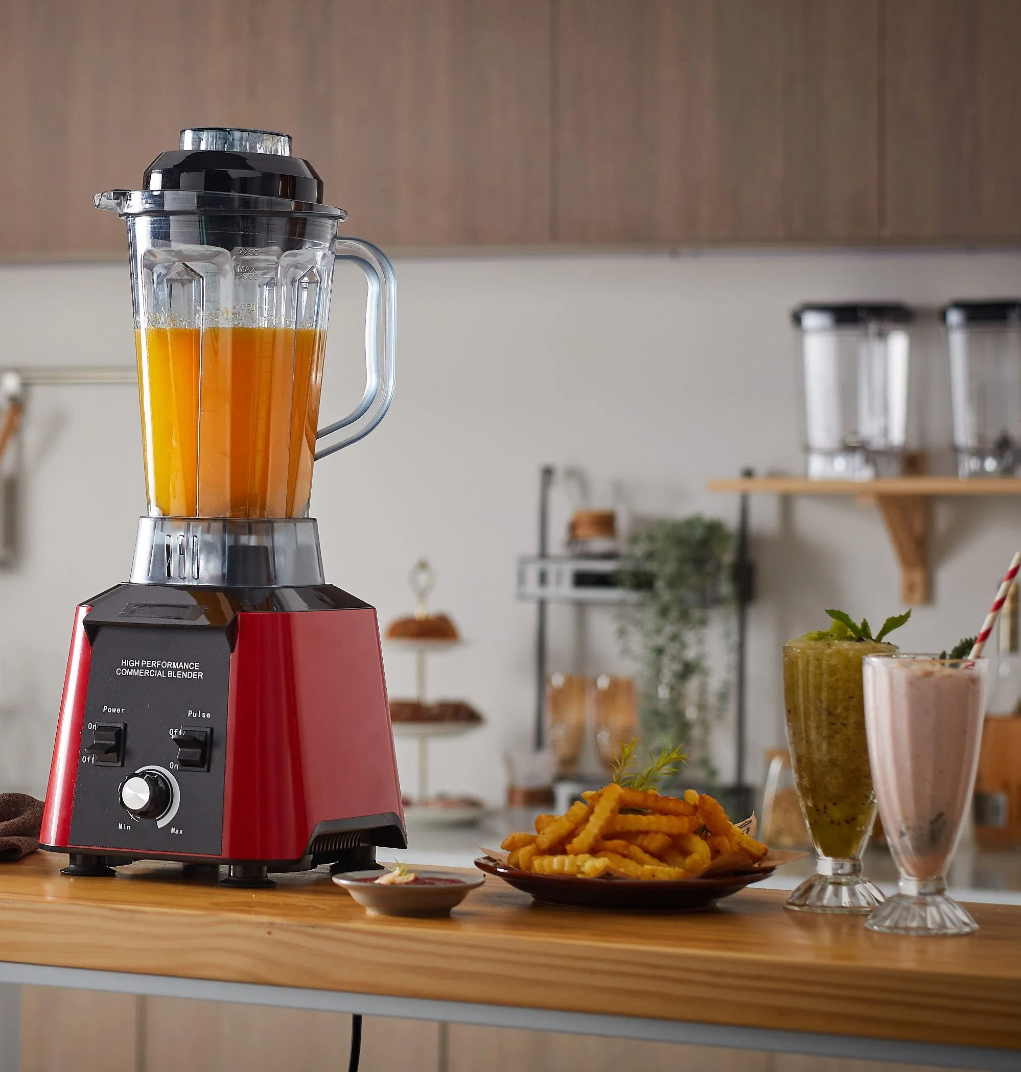 Barre d'Professionnel OEM&amp;ODM Blender Blender Smoothie haute puissance commerciale Industrila centrifugeuse pour équipements de restauration