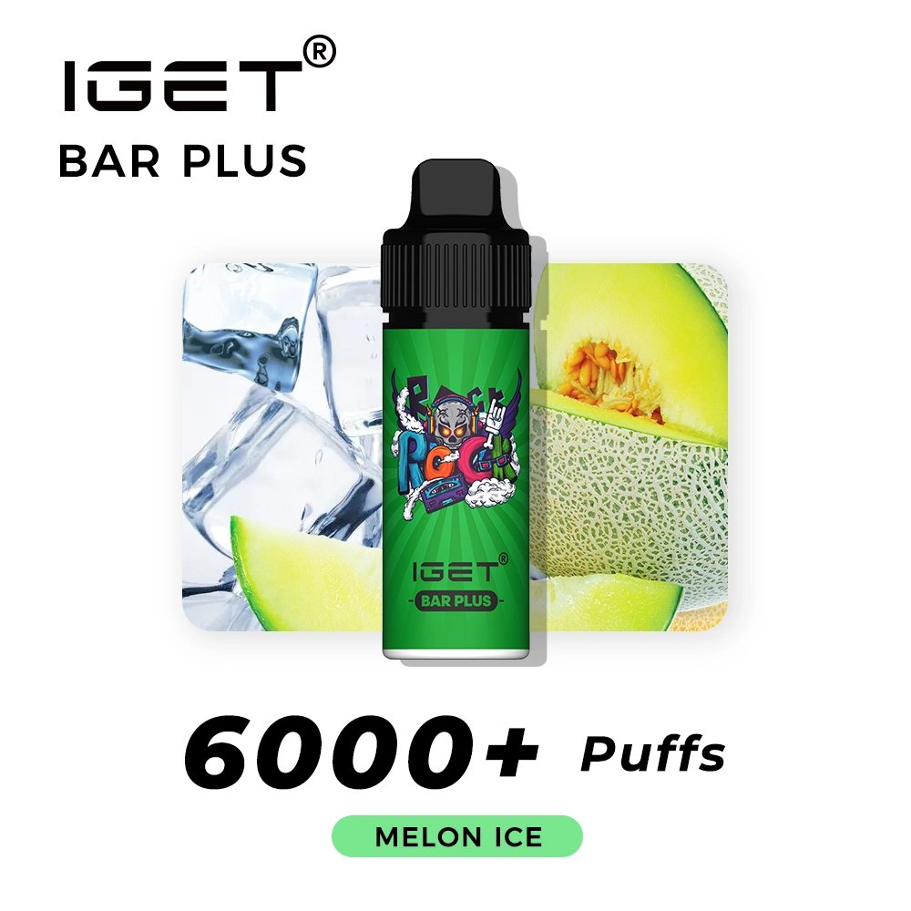 Аккумулятор Iget Bar Plus — 600 мА/ч, низкое сопротивление, 1.2 Ом, превосходный вкус, 5% солевая сетевая карта, Сильная никотиновая сила - Горячие продажи на арабском рынке