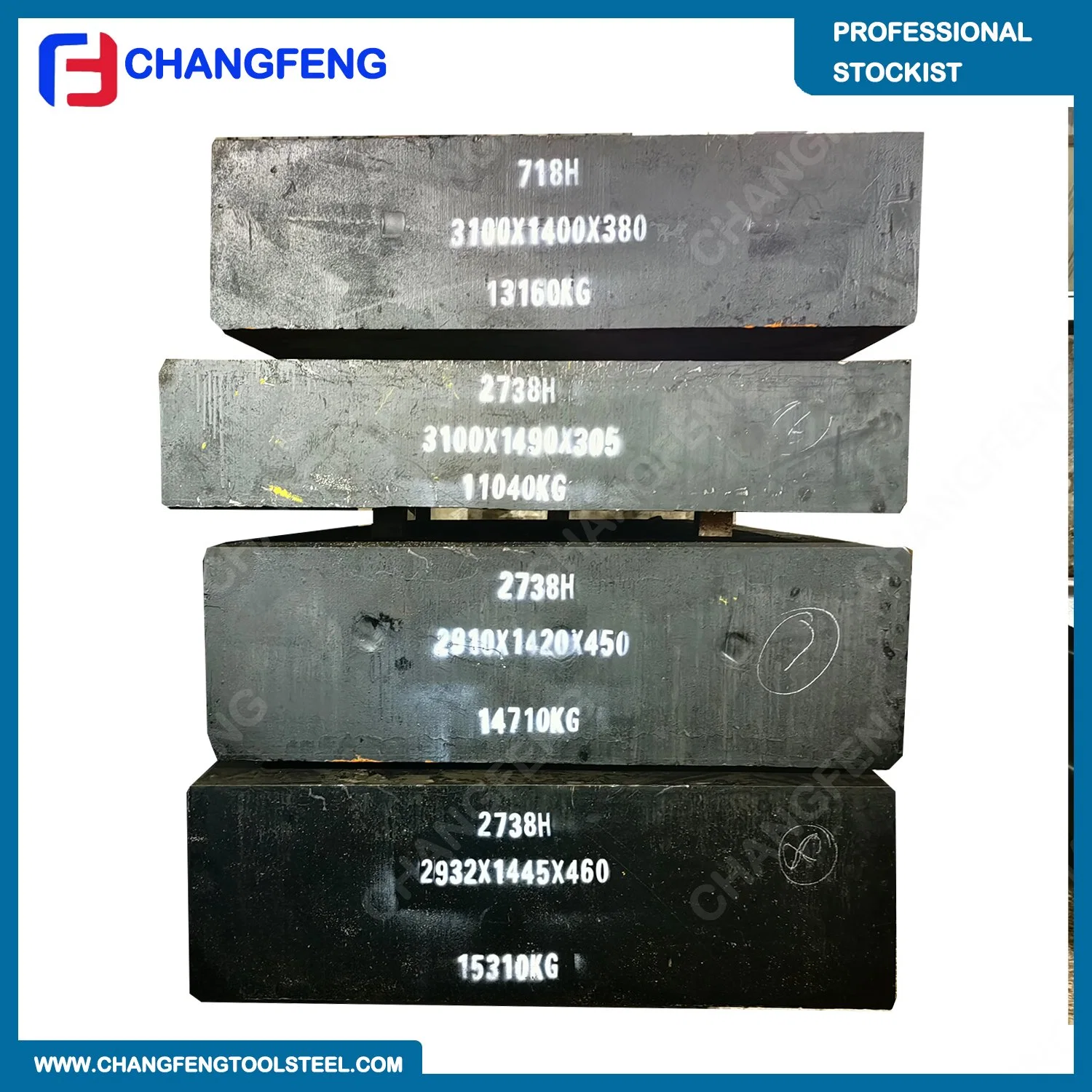 DIN1.2738/GB CT738 Alloy Special Tool Steel Forging Plastic Mould Steel Block