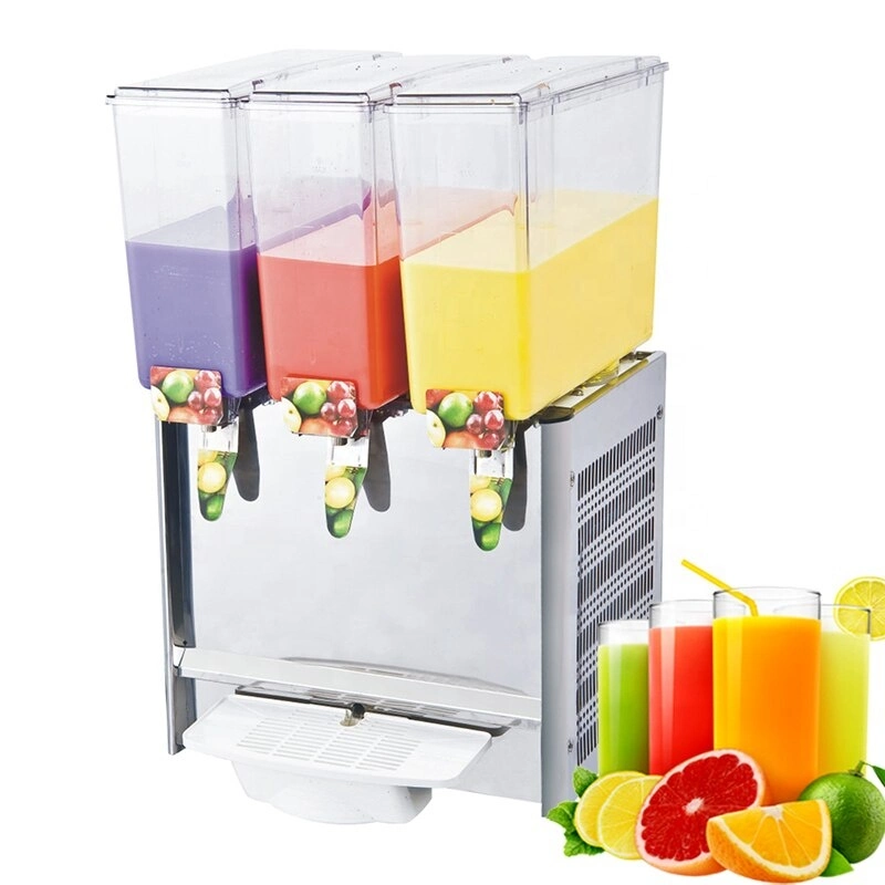 LED de 18L refresco automático dispensador de jugo de fría y caliente