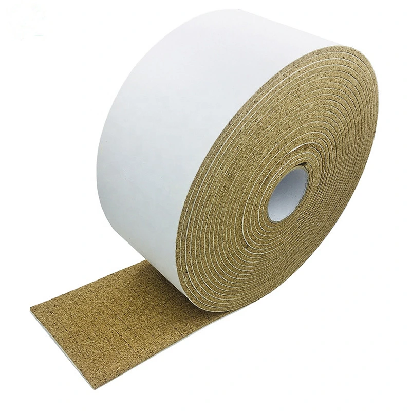 18X18X5mm+1mm Paper Liner Rolls with Cling Foam Spacer Separator Cork Pads