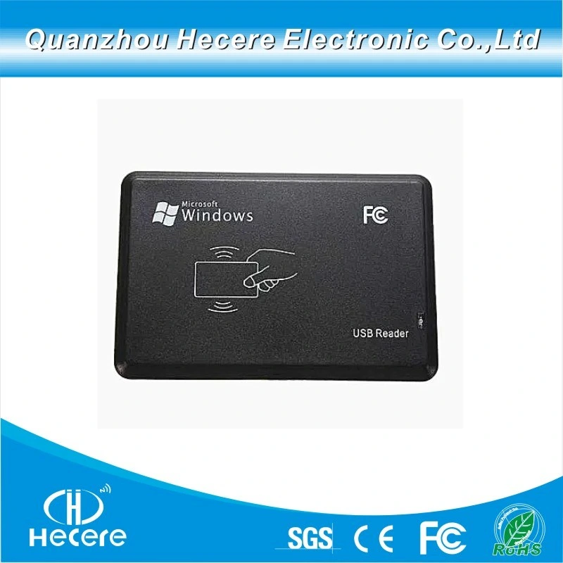 Factory Supply ISO15693 International Standard Protocols 13.56MHz a Desktop Universal Mf Card Reader